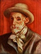 Pierre-Auguste Renoir Self portrait, 1910 oil painting artist